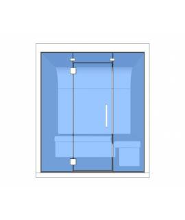 Hammam Oriental 4 pers. 1m97 x 1m95