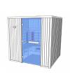 Cabine Infrarouge PRO 5 pers. 1m96 x 1m86 x (h)2m00