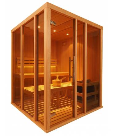 Sauna Vision 2 à 3 pers. 1m68 x 1m68
