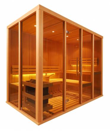 Sauna Vision 4 à 5 pers. 2m60 x 1m37