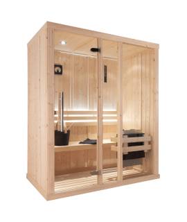 SA1525 Sauna Finlandais 2 pers. 1m68 x1m06 x(h)2m02
