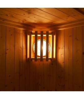 Lampe et abat-jour d'angle