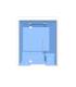 Hammam Oriental 4 pers. 1m97 x 1m95 cabine B façade verre, banc droit