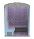 Hammam modulaire 4 pers. 1m70x1m70x(h)2m20