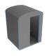 Hammam modulaire 4 pers. 1m70x1m70x(h)2m20
