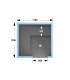 Hammam modulaire 4 pers. 1m70x1m70x(h)2m20