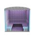 Hammam modulaire PRO 8 pers. 2m40x2m40x (h)2m30