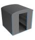 Hammam modulaire PRO 8 pers. 2m40x2m40x (h)2m30